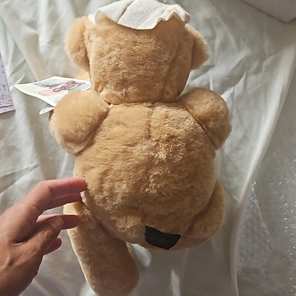 NWT '84 Jewish Bear jointed RAREFIND collectible Vermont TeddyBear Co - Picture 5 of 13